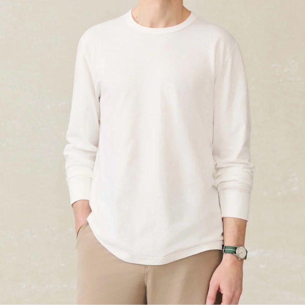 Faherty cotton mens t-shirt 100 cotton size XXL
